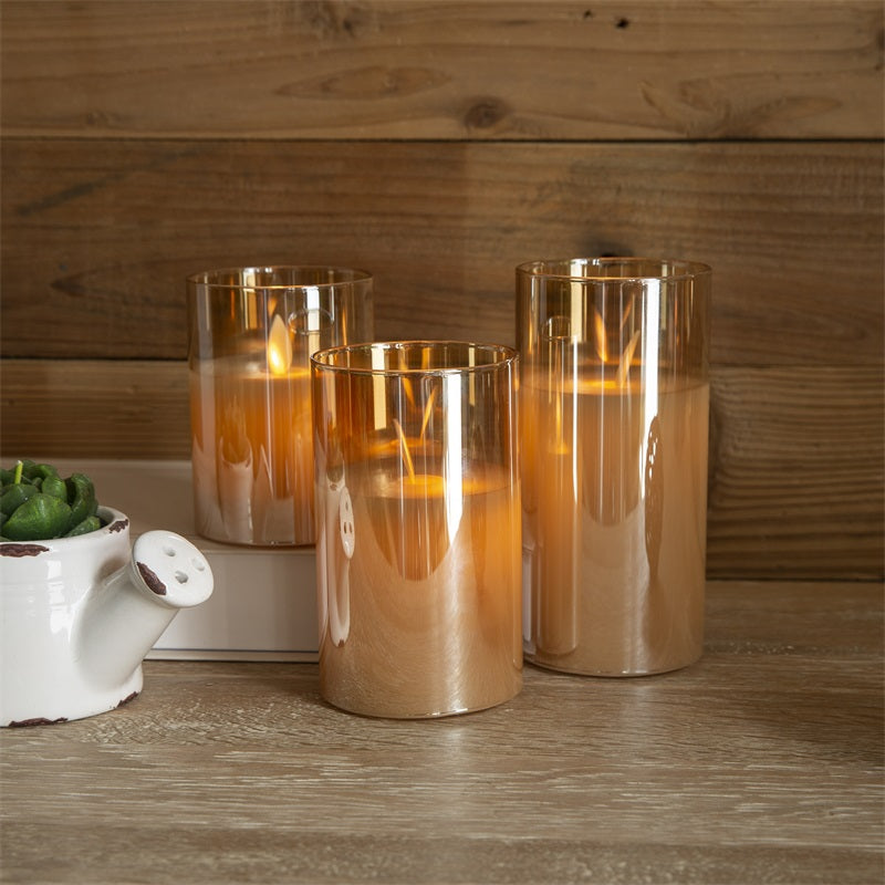 Flammerick Blockljus - Med kontroll & Timer. 2 ÅRS GARANTI