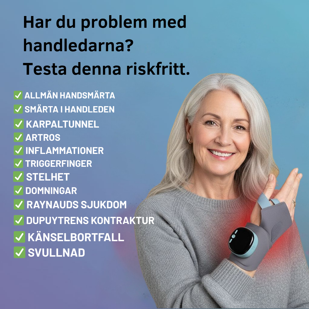 ErgoHälsans handledsskydd - Värme+Massage