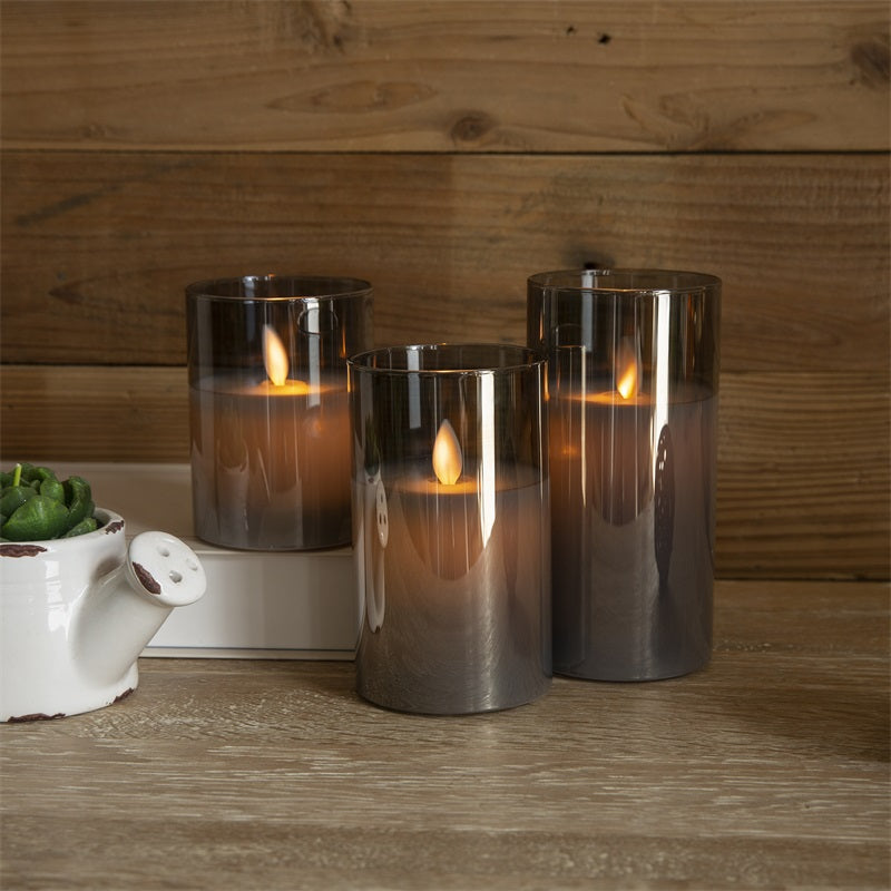 Flammerick Blockljus - Med kontroll & Timer. 2 ÅRS GARANTI