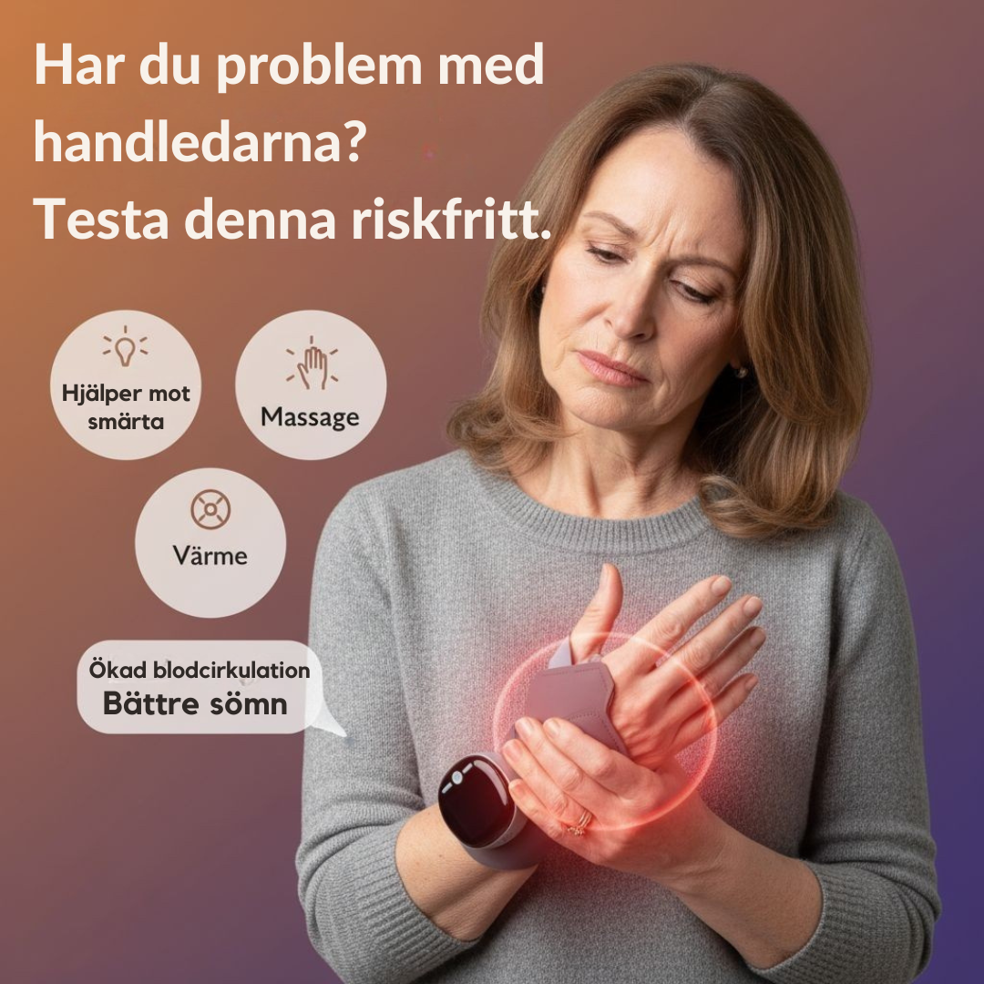 ErgoHälsans handledsskydd - Värme+Massage