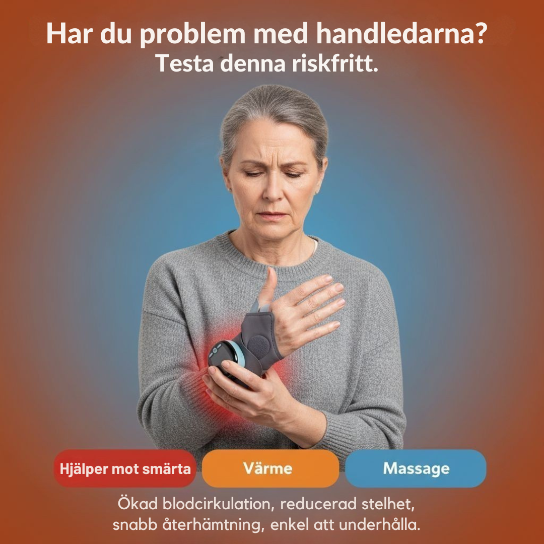 ErgoHälsans handledsskydd - Värme+Massage